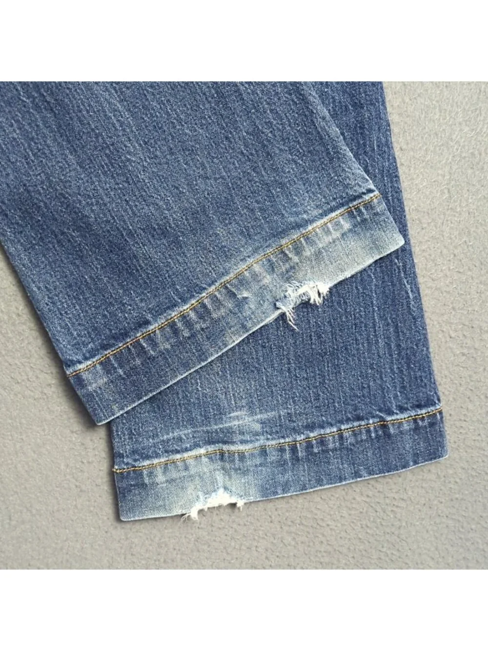 Kimes Ranch Jeans Women's 0x36 Blue Jennifer High Rise Wide Flare Leg Western - Picture 5 of 14